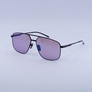 🕶️ New Gucci GG1676S 005 Sunglasses - Black Frame, Violet Lenses